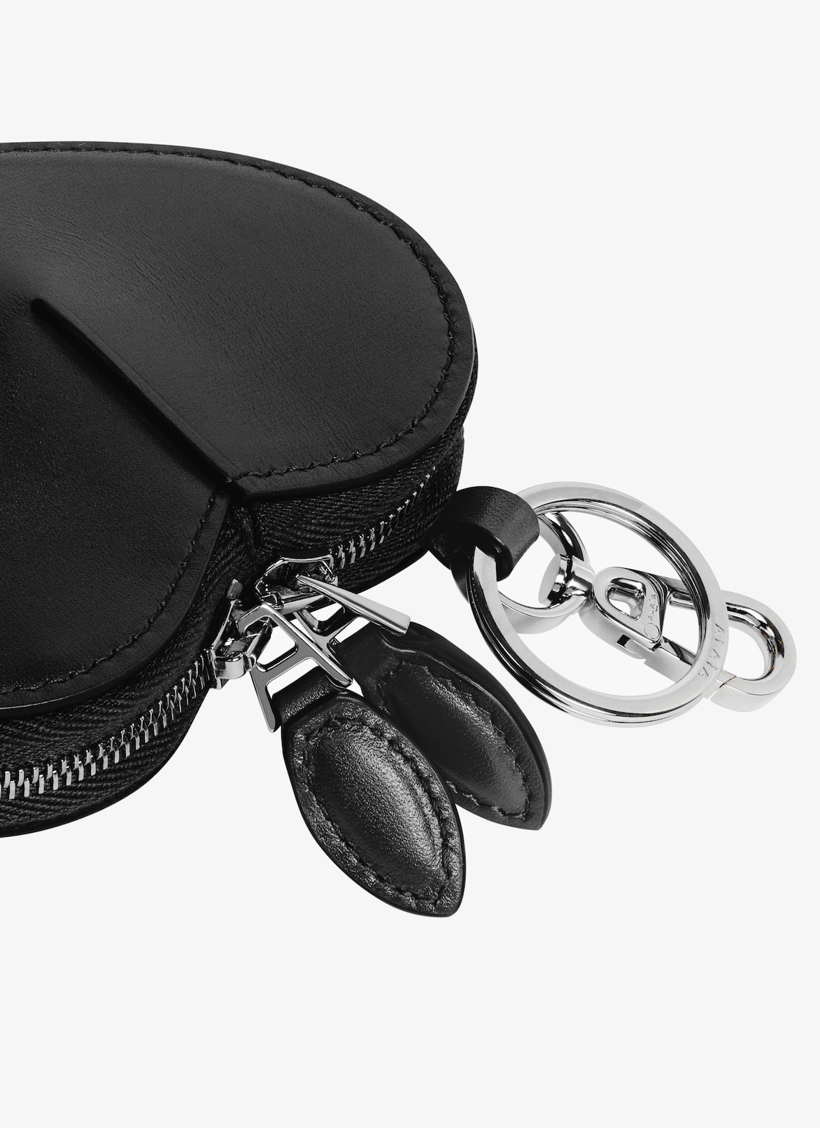 LE CŒUR COIN PURSE IN CALFSKIN ALAÏA BLACK LE CŒUR COIN PURSE IN CALFSKIN